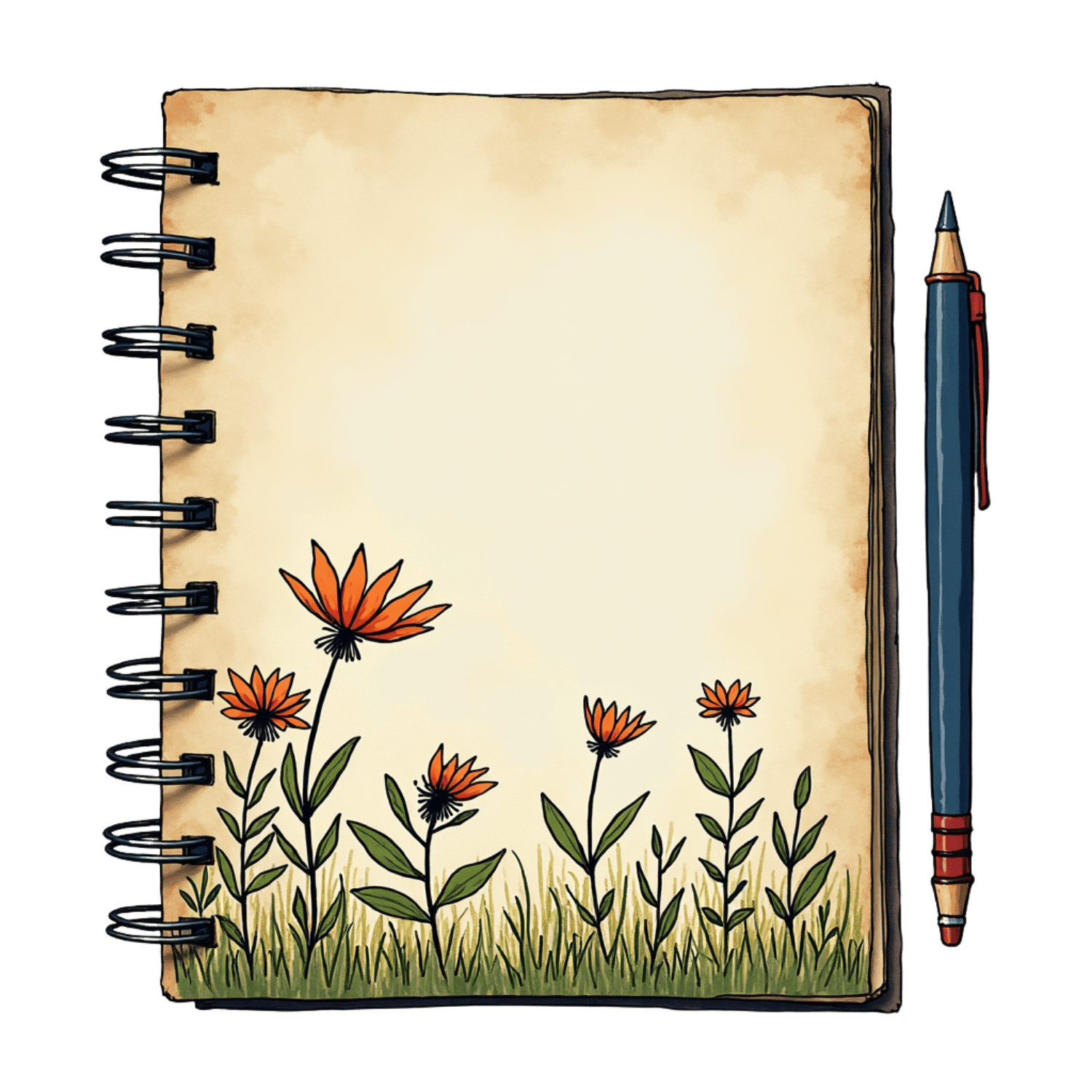 a new blank journal