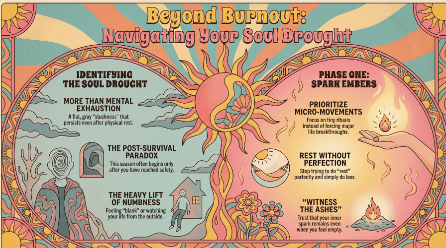 beyond burnout: navigating your soul drought
